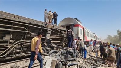 مصرع طفل أسفل عجلات قطار فى أبو كبير