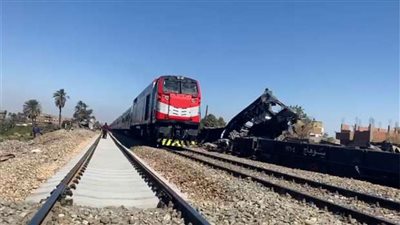 قطار يحول جسد ربة منزل لأشلاء فى القليوبية