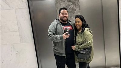 شيماء سيف وزوجها ينفيان الشائعات حول خلافاتهما بظهورهما سويًا