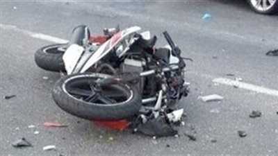 انقلاب دراجة بخارية يودي بحياة شاب فى الفيوم