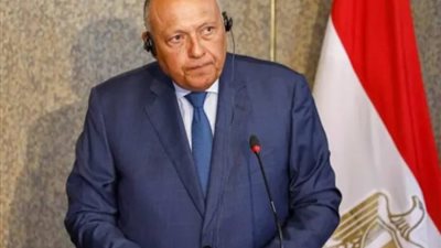 شكري يفجر تصريحات قوية بشأن القضية الفلسطينية..تعرف عليها