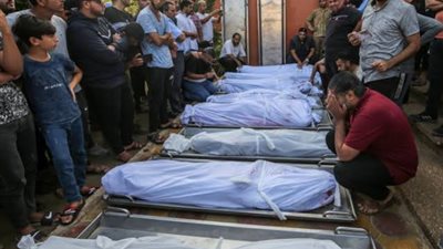 مصادر طبية.. ارتفاع عدد قتلى القصف الإسرائيلي في غزة إلي 10022