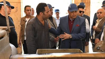 «وزير الإنتاج الحربي» يتفقد 