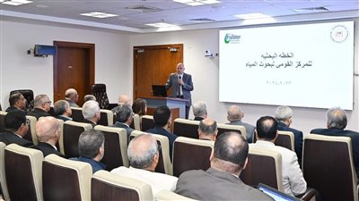 «سويلم» يستعرض الخطة البحثية للمركز القومى لبحوث المياه
