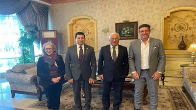 بحضور وزير الرياضة.. فيتوريا يلتقي برئيس الوزراء البرتغالي بمصر