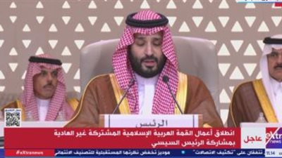 الأمير محمد بن سلمان: نحن أمام كارثة إنسانية تشهد على الفشل في وضع حد للانتهاكات الإسرائيلية الصارخة