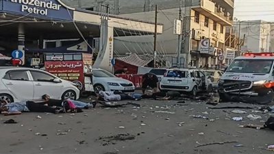 الموت المُحتم.. الكلاب الضالة تنهش جثامين 100 شهيد في محيط مجمع الشفاء الطبي