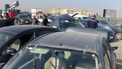 إصابة 3 أشخاص فى انقلاب سيارة ملاكى بالإسماعيلية