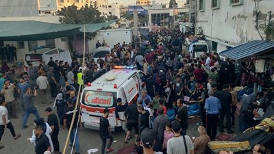 العدوان على غزة.. مقبرة جماعية لـ 179 شهيدا في مجمع الشفاء