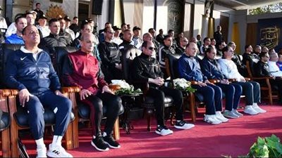 السيسي يتطلع على الأنشطة الرياضية بالأكاديمية العسكرية