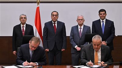 «مدبولي» يشهد توقيع مذكرة تفاهم مع شركة 