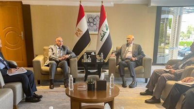 الوزير العراقي: تعزيز التعاون مع مصر في معالجة مياة الصرف الزراعي