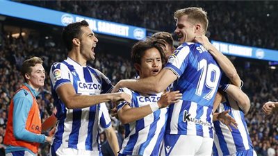 ريال سوسيداد يفوز بثنائيه نظيفه على قادش بالليجا