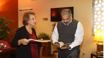 ابنة الموسيقار عزيز الشوان تهدي مؤلفاته إلى دار الأوبرا