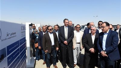 مدبولي يشهد افتتاح المركز اللوجيستي لشركة مرسيدس