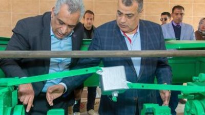 وزير الإنتاج الحربي يتفقد شركة 