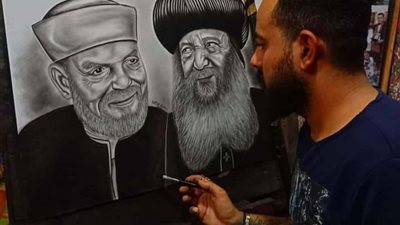 فنان تشكيلي: أتمني أفتح  جاليري وأبيع لوحات والناس تعرفنى واكون فنان عالمى