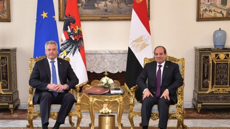 الرئيس السيسي والمستشار