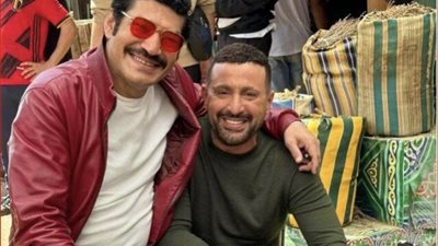 باسم سمرة يكشف صورة جديدة من كواليس 