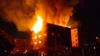 ماس كهربائي وراء اندلاع حريق هائل بمصحة لعلاج الإدمان فى الإسماعيلية