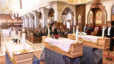 الجندي تشارك في مراسم صلوات جنازة رهبان جنوب إفريقيا