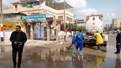 غراب يوجه رؤساء المدن بمتابعة سحب وشفط مياه الأمطار بالشوارع