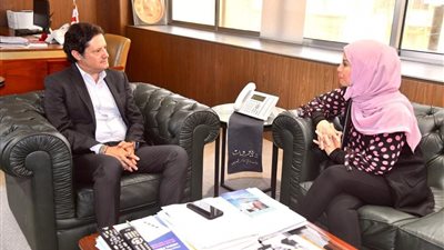 وزير الإعلام اللبناني يطلع على مسابقه اوسكار مبدعي العرب وأفريقيا