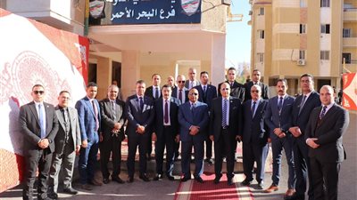 رئيس هيئة قضايا الدولة يفتتح أعمال تطوير فرع الغردقة أول.. صور