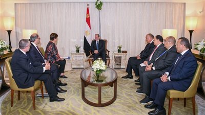 «السيسي» يعرب عن تقديره للشراكة المثمرة بين مصر وصندوق النقد الدولي