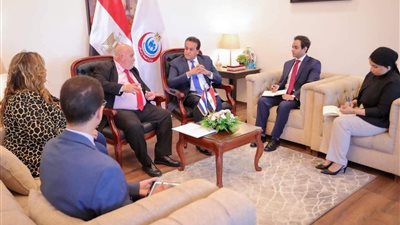 وزير الصحة يستقبل السفير الكوبي لبحث الخدمات الصحية المقدمة للمواطنين