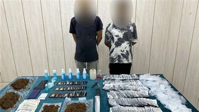 سقوط تشكيل عصابي تخصص في تصنيع مخدر الإستروكس بالمعصرة