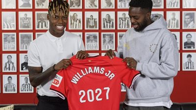 الباسك تحتضن الجوهرة: نيكو ويليامز يبقى مستمراً مع بلباو حتى 2027