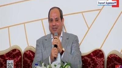 السيسي عن تخفيف أحمال الكهرباء: «نتغلب على التحديات بفهم الناس لا بجهد الدولة»