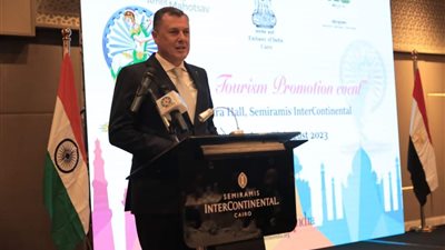 وزير السياحة والآثار يشارك في فعالية الترويج السياحي الهندي 