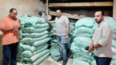 ضبط مخابز مخالفة خلال حملة تموينية ببني عبيد بالدقهلية