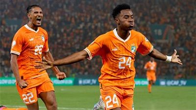 هيلير يسجل هدف ساحل العاج الأول أمام الكونغو الديمقراطية