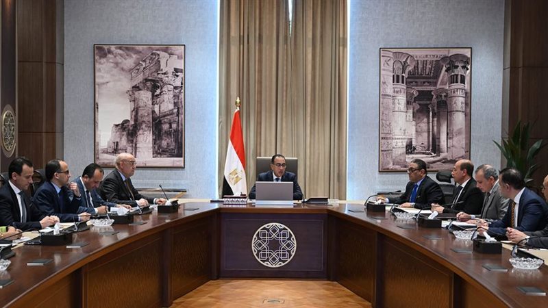 مدبولي خلال الاجتماع