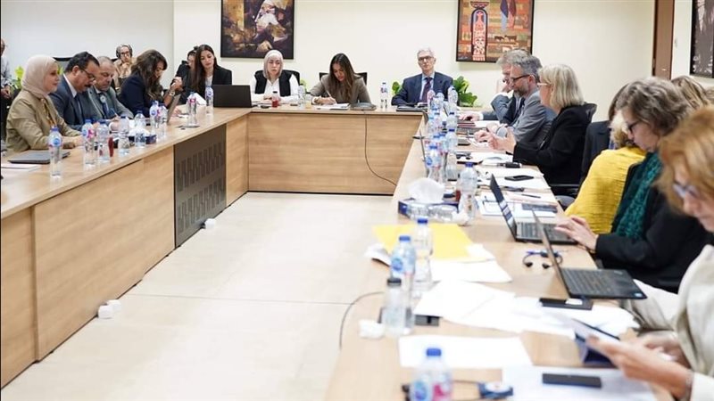 اجتماع وزيرة التخطيط