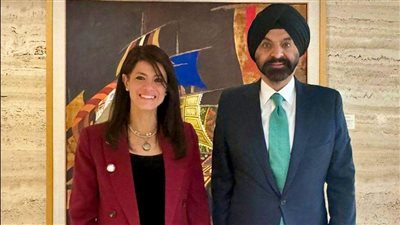 المشاط تُجري مباحثات موسعة مع رئيس البنك الدولي لتطوير النمو الاقتصادي