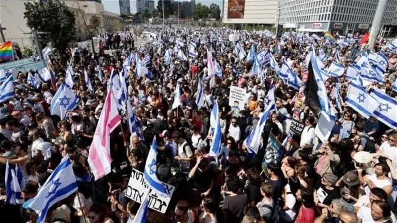 مظاهرات في تل أبيب