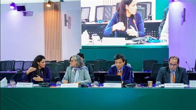 وزيرة التخطيط تشارك في المؤتمر الدولي للتمويل من أجل التنمية بأسبانيا