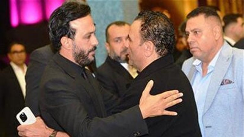 محمد فؤاد في عزاء