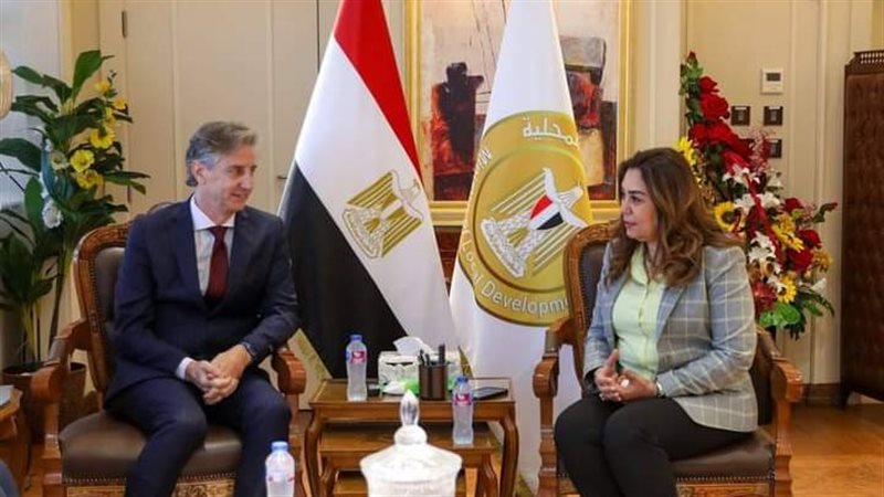 وزيرة التنمية المحلية