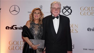 يسرا وحسين فهمي يتألقان في حفل «جولدن جلوب» بالقاهرة