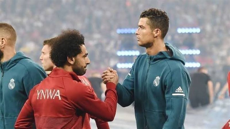 محمد صلاح ورونالدو