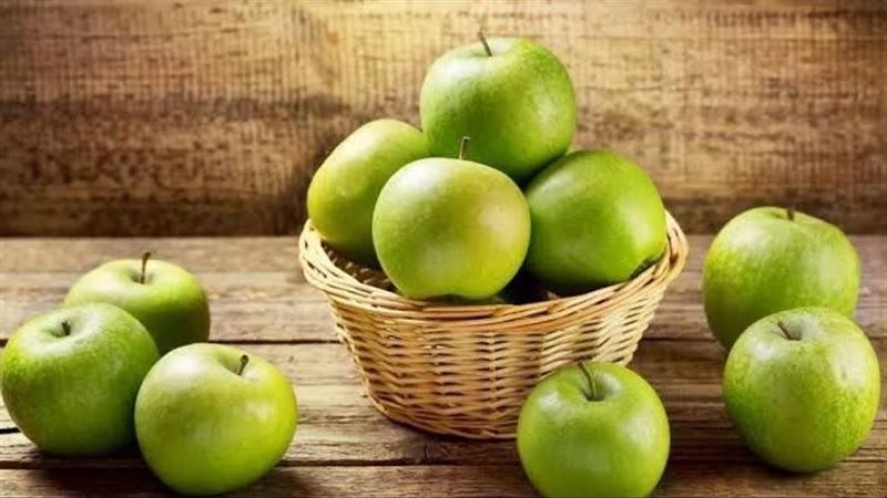 التفاح الأخضر