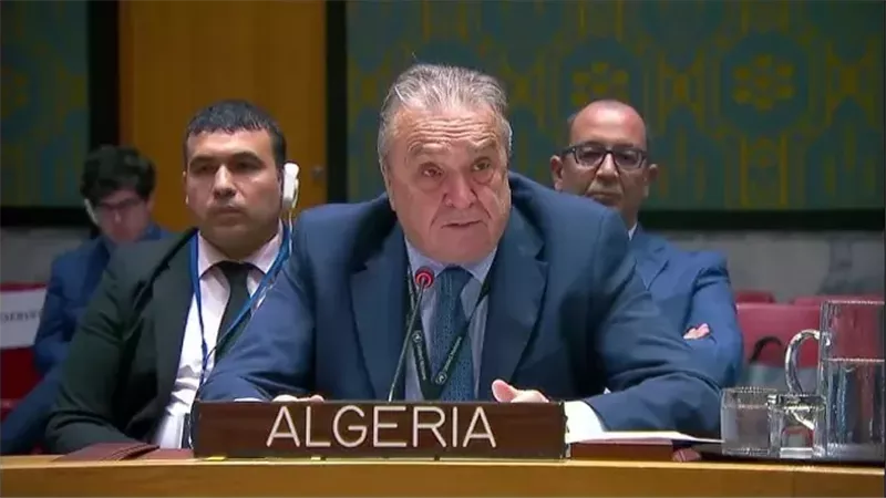 مندوب الجزائر بمجلس