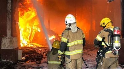 حريق داخل محل شمع يودي بحياة 6 أشخاص بالقليوبية 
