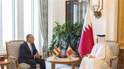 مباحثات بين وزير الخارجية ونظيره القطرى حول القضايا الإقليمية