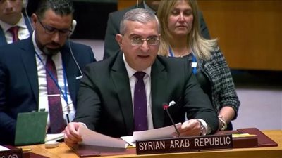 مندوب سوريا بمجلس الأمن: هناك بعض الدول تدعم الاحتلال الإسرائيلي لتطوير أسلحته